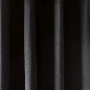 Schwarzer Samtvorhang mit Ösen ZKMR-06