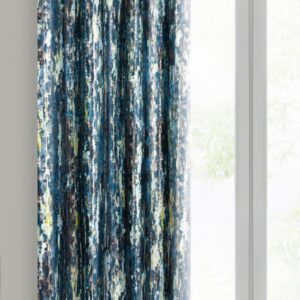 Samtvorhang mit Metallic Druck ZKNJ-01