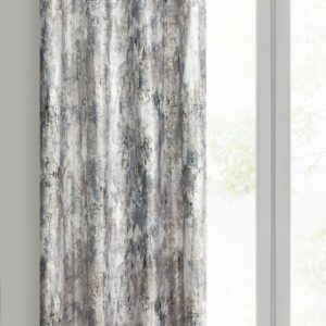 Samtvorhang mit Metallic-Druck ZKNK-02