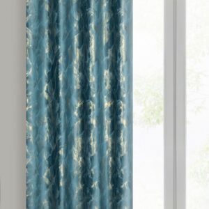 Samtvorhang mit Metallic-Druck ZKNL-02