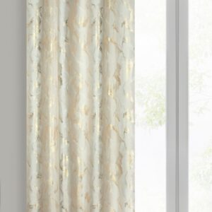 Samtvorhang mit Metallic-Druck ZKNL-03