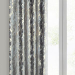 Samtvorhang mit Metallic-Druck ZKNL-04