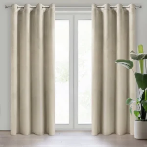 Samtschleier hellbeige ZKCT-17
