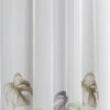 Vorhang mit buntem Blätter- und Blumenmuster ZKFK-01