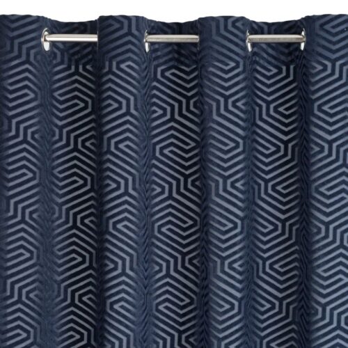Samt-Jacquard-Vorhang ZKIA-01