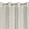 Vorhang aus Stoff mit Leinenzusatz ZKKD-01