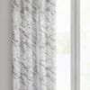 Leichter Stoffvorhang mit Marmormuster ZKKE-01