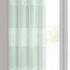 Vorhang mit geometrischer Applikation ZKKG-03