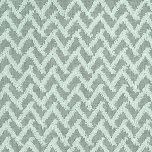 Vorhang mit geometrischer Applikation ZKKG-03