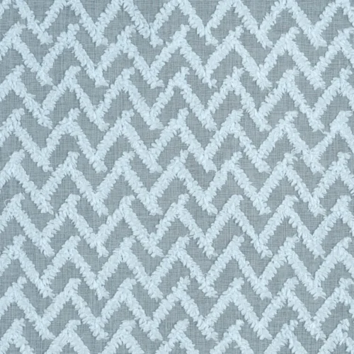 Vorhang mit geometrischer Applikation ZKKG-04