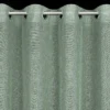 Mintfarbener Vorhang mit Regenstruktur ZKKM-06