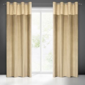Samtvorhang mit Druck ZKLW-01