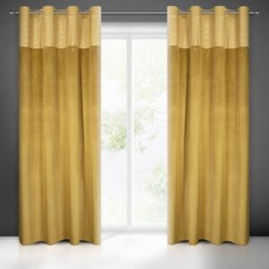 Samtvorhang mit Druck ZKLW-02