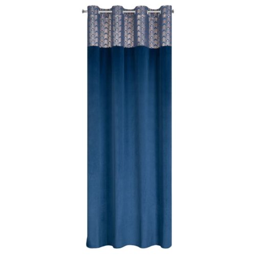 Samtvorhang mit Druck ZKLW-06