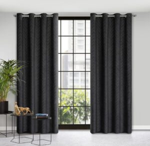 Samtvorhang mit Jacquardmuster ZKLX-03