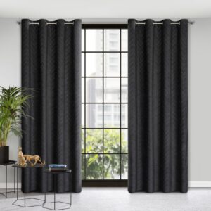 Samtvorhang mit Jacquardmuster ZKLX-03