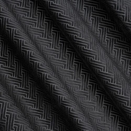 Samtvorhang mit Jacquardmuster ZKLX-03