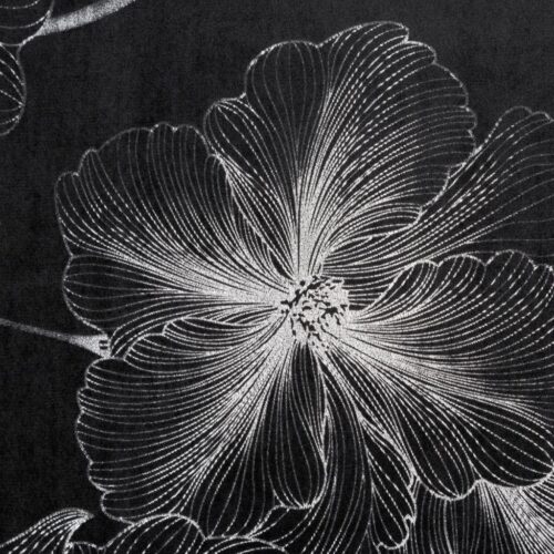 Samtvorhang mit Druck ZKLY-02