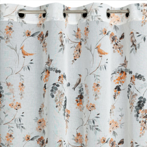 Vorhang mit botanischem Muster ZKNM-01