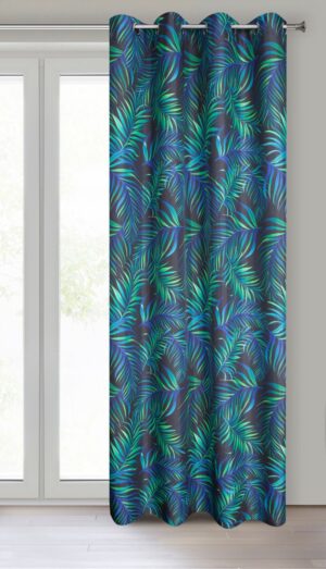 Vorhang mit Palmblatt-Print ZKNN-01