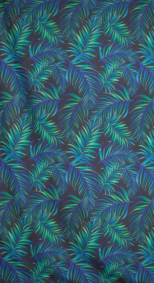Vorhang mit Palmblatt-Print ZKNN-01