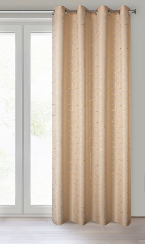 Vorhang mit Glanzdruck ZKNO-02