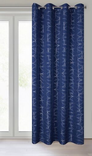 Vorhang mit Glanzdruck ZKNO-06