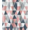 Vorhang mit geometrischem Muster ZKPB-01