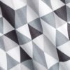 Vorhang mit geometrischem Muster ZKPB-03