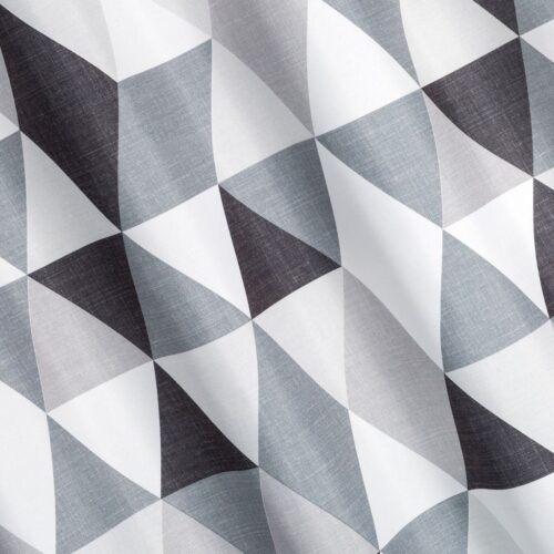 Vorhang mit geometrischem Muster ZKPB-03