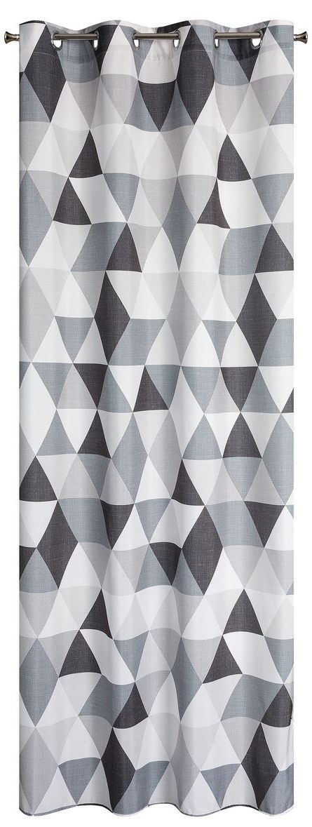 Vorhang mit geometrischem Muster ZKPB-03