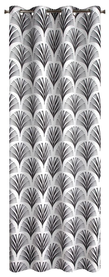 Mikrofaservorhang mit Druck ZKPC-01