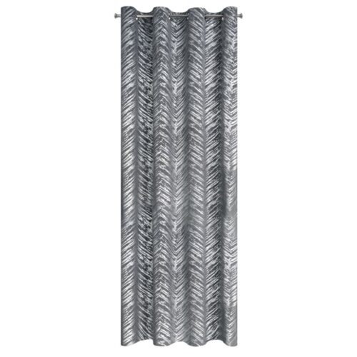 Samtvorhang mit glänzendem Druck ZKPD-08