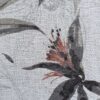 Gardine aus Etamin mit Pflanzenmotiv ZKPG-01