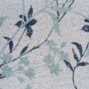 Gardine aus Etamin mit Pflanzenmotiv ZKPH-02